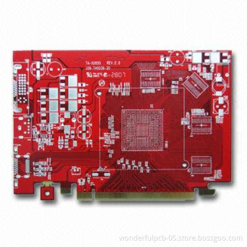 Four-layer PCB with Impedance Control and Gold Fingers